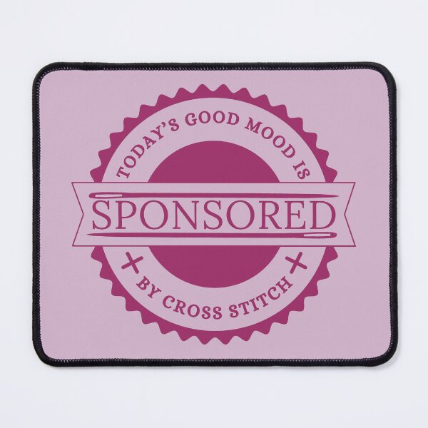 Item preview, Today's Good Mood is Sponsored by Cross Stitch - Cross Stitch Lover designed and sold by Wiss2Arts.