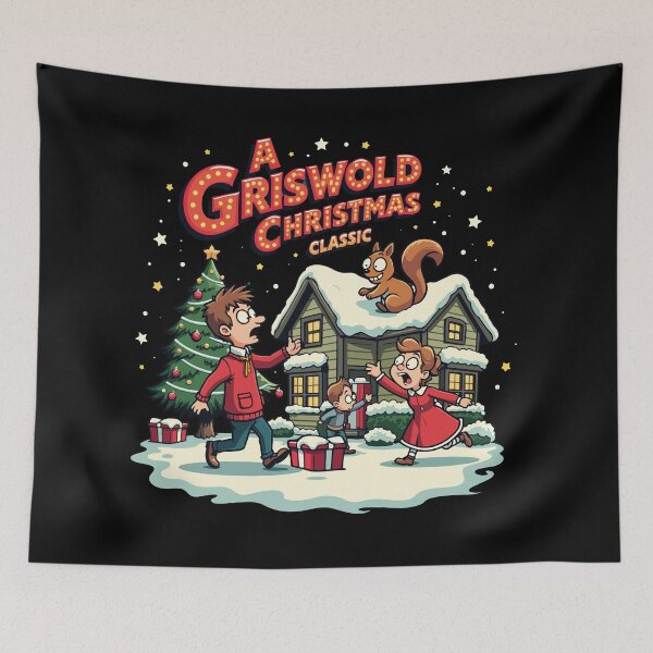 Item preview, “Squirrel Surprise” / national lampoons christmas vacation designed and sold by Krasnovaovaova.
