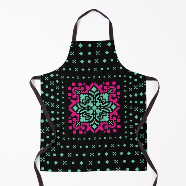 Item preview, The charming ornament/ magenta, turquoise designed and sold by My-fake-places.