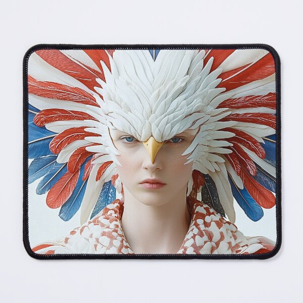 Item preview, "Eagle and Flag-Themed Masterpiece Couture" designed and sold by MacroArtHub.