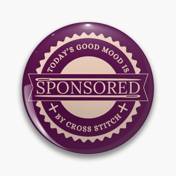Item preview, Today's Good Mood is Sponsored by Cross Stitch - Cross Stitch Lover designed and sold by Wiss2Arts.