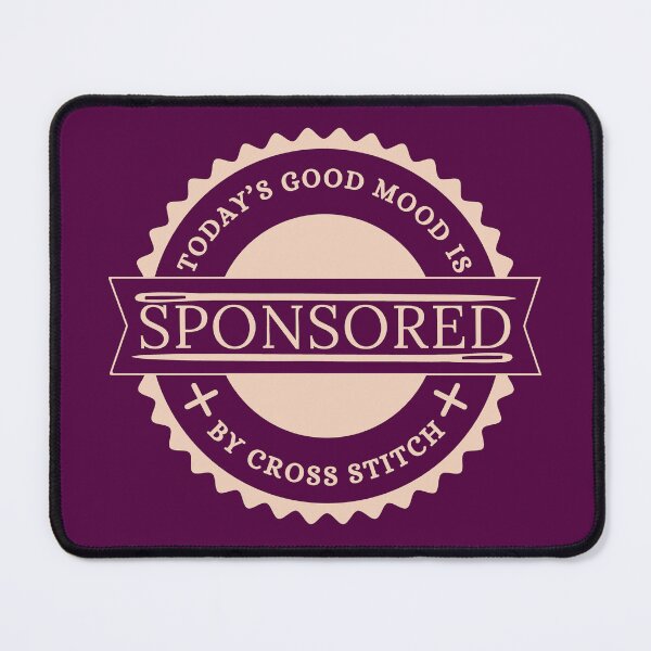 Item preview, Today's Good Mood is Sponsored by Cross Stitch - Cross Stitch Lover designed and sold by Wiss2Arts.