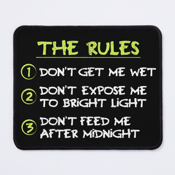 Item preview, My three Rules - 80s movies designed and sold by sachpica.
