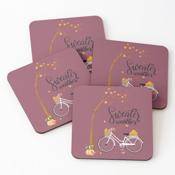 Item preview, Bicycle Ride in Fall Sweater Weather designed and sold by 502Templates.