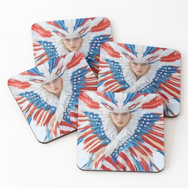 Item preview, "Eagle-Inspired Pop Surrealist Flag Outfit" designed and sold by MacroArtHub.