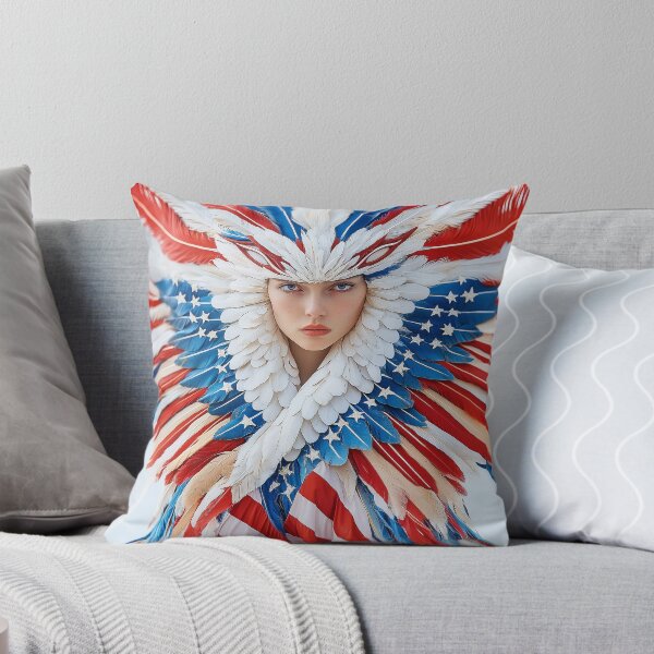 Item preview, "Eagle-Inspired Pop Surrealist Flag Outfit" designed and sold by MacroArtHub.