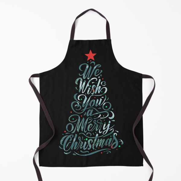 Item preview, We Wish You a Merry Christmas | Elegant Typography Tree Design designed and sold by cabana.space.