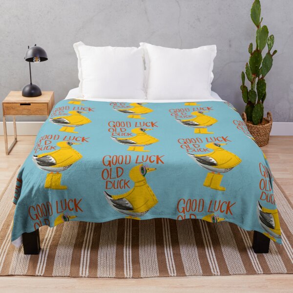 Item preview, Good Luck Old Duck - Quirky and Charming Design designed and sold by Jemma Jamie Skidmore.