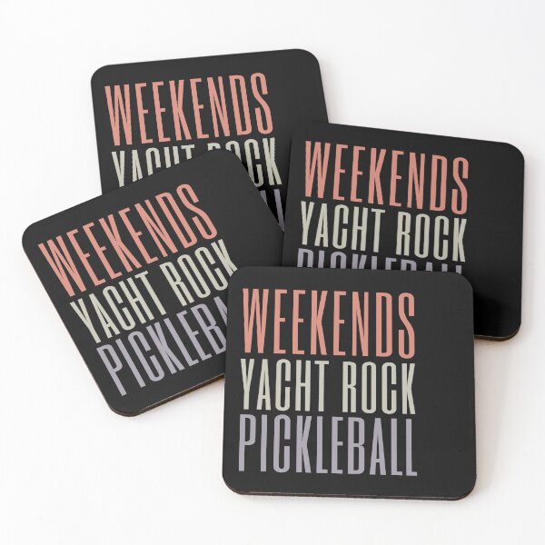 Item preview, Weekends Yacht Rock Pickleball Player designed and sold by SunfullyYours.