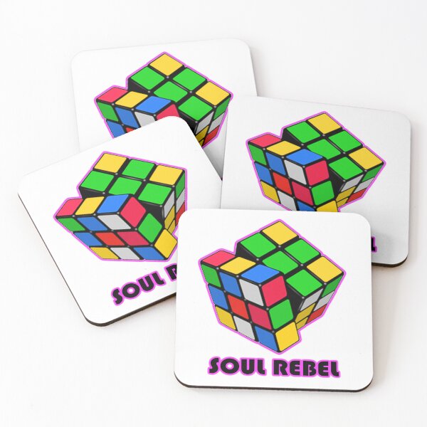 Item preview, Super Cool SOUL REBEL 80's Puzzle Cube designed and sold by Gaz Jarman.