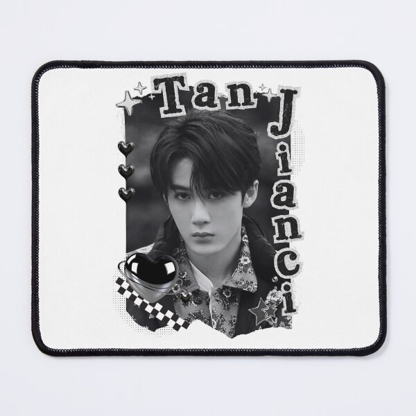 Item preview, Tan Jianci C-Drama Actor Black and White Collage Design designed and sold by AJUNICE STUDIO.