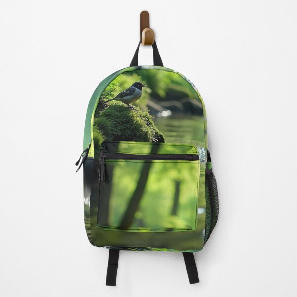 Item preview, Tranquil Spring Forest with River and Towering Beech Trees designed and sold by hjian8219.
