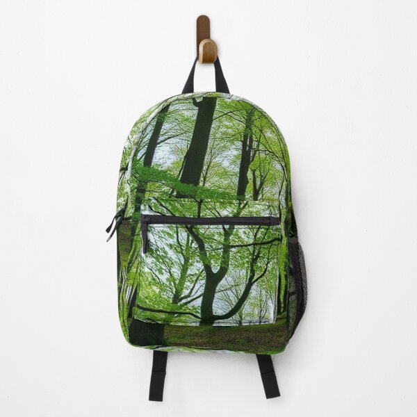 Item preview, Tranquil Spring Forest with River and Towering Beech Trees designed and sold by hjian8219.