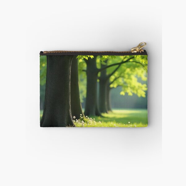 Item preview, Tranquil Spring Forest with River and Towering Beech Trees designed and sold by hjian8219.