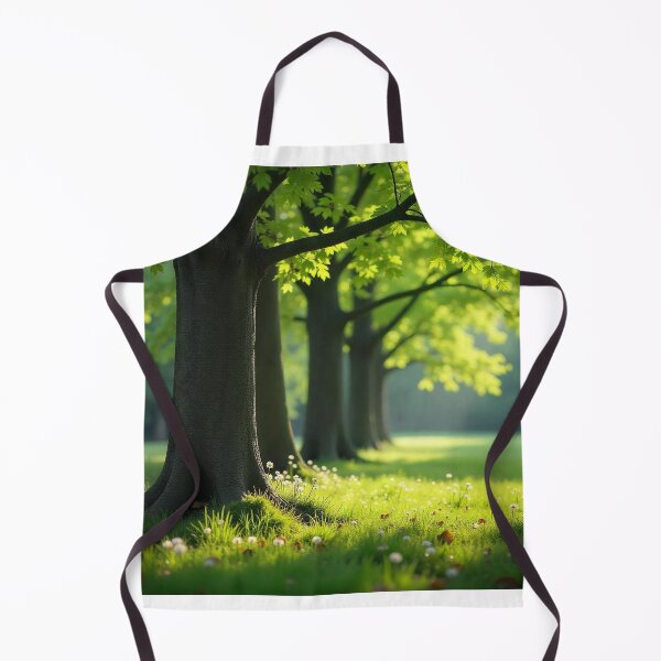 Item preview, Tranquil Spring Forest with River and Towering Beech Trees designed and sold by hjian8219.