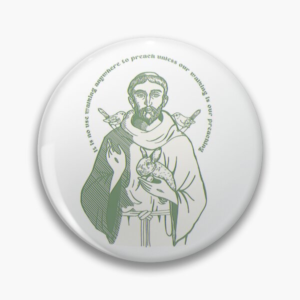Item preview, Saint Francis - Walking is our Preaching designed and sold by Shannon Stooksbury.