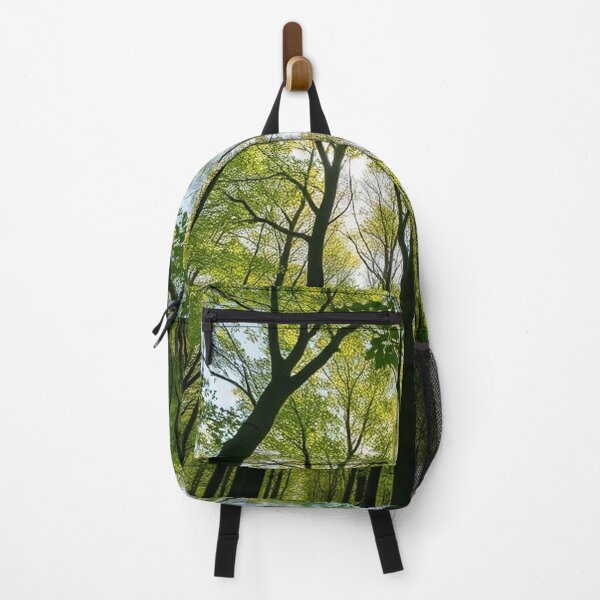 Item preview, Tranquil Spring Forest with River and Towering Beech Trees designed and sold by hjian8219.