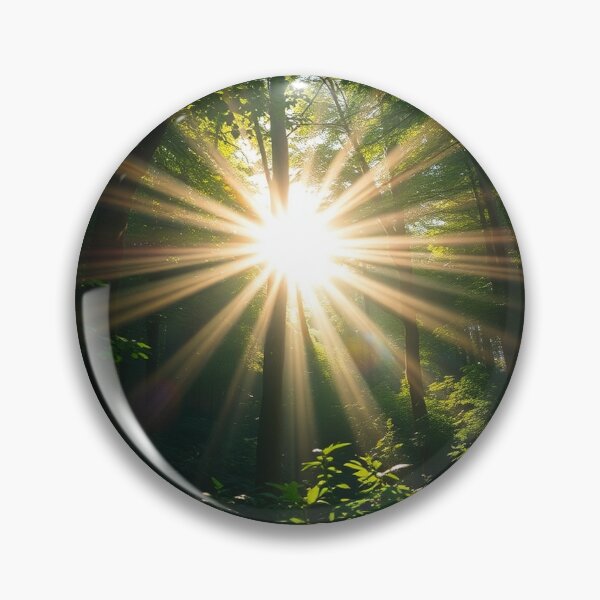 Item preview, Tranquil Spring Forest with River and Towering Beech Trees designed and sold by hjian8219.