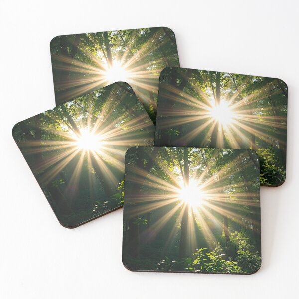 Item preview, Tranquil Spring Forest with River and Towering Beech Trees designed and sold by hjian8219.