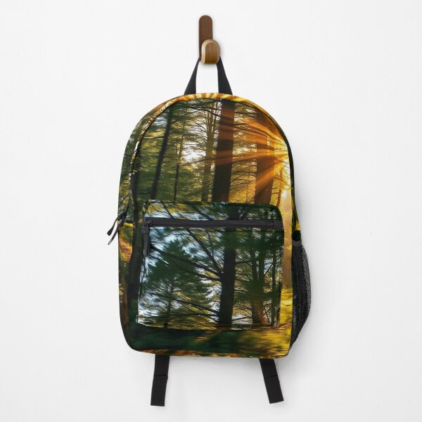 Item preview, Tranquil Spring Forest with River and Towering Beech Trees designed and sold by hjian8219.