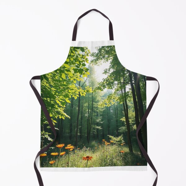 Item preview, Tranquil Spring Forest with River and Towering Beech Trees designed and sold by hjian8219.