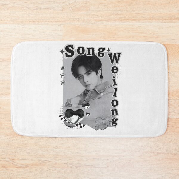 Item preview, Song Weilong C-Drama Actor Black and White Collage Design designed and sold by AJUNICE STUDIO.
