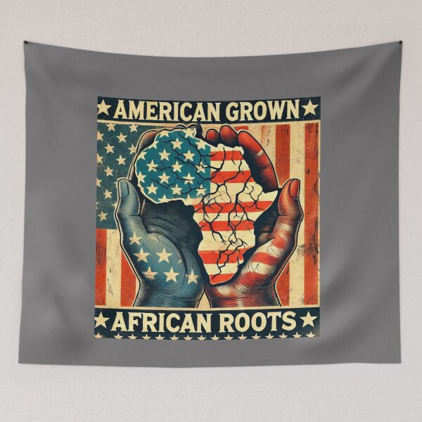 Item preview,  Minimalist African Roots Idea, Ancestry art, African heritage, African Pride, Cultural Art designed and sold by Afrocarribe.