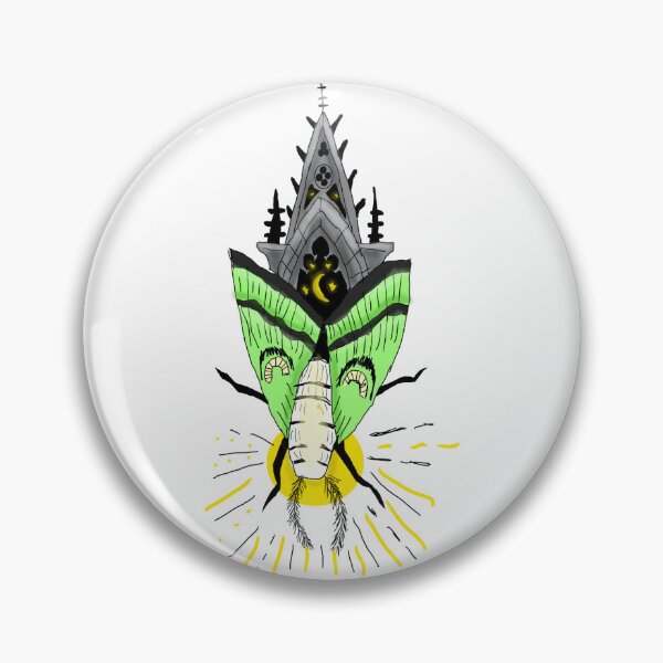 Item preview, Gothic lunar moth  designed and sold by Raiden9889.