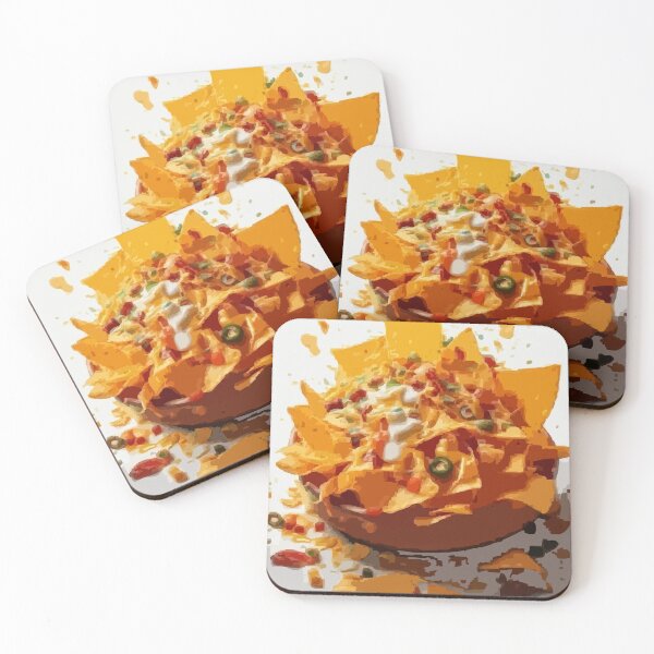 Item preview, Cheesy Delight: National Nachos Day designed and sold by bb-15artstudio.