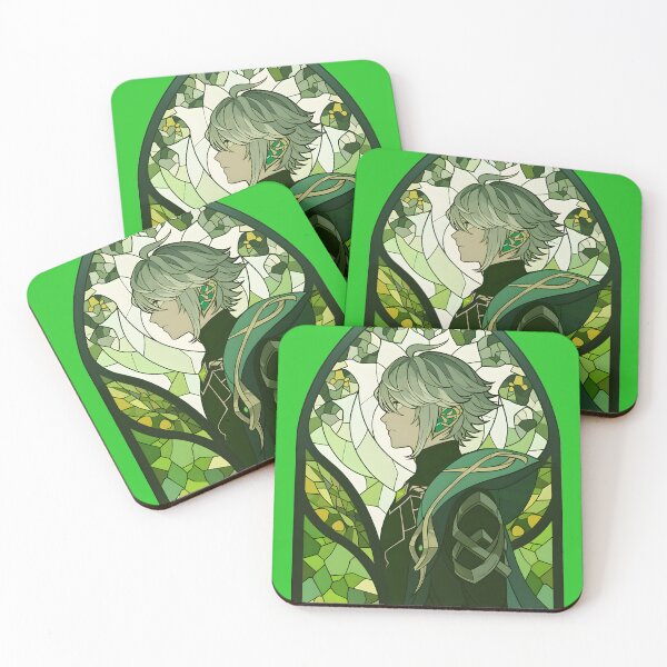 Item preview, Stained Glass Alhaitham designed and sold by SchellStation.