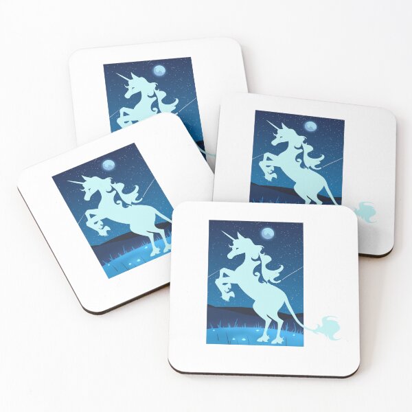 Item preview, The Last Unicorn - Enchanted Night designed and sold by Jusauria-tryout.