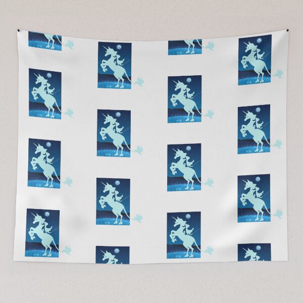 Item preview, The Last Unicorn - Enchanted Night designed and sold by Jusauria-tryout.