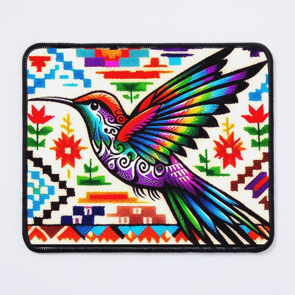 Item preview, Hummingbirds on Southwestern Tile designed and sold by NativeGraffix.