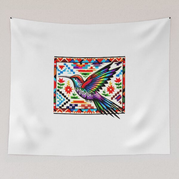 Item preview, Hummingbirds on Southwestern Tile designed and sold by NativeGraffix.