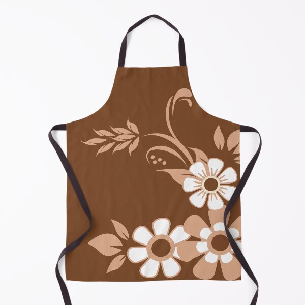 Item preview, Floral and Swirls On brown designed and sold by studioart.