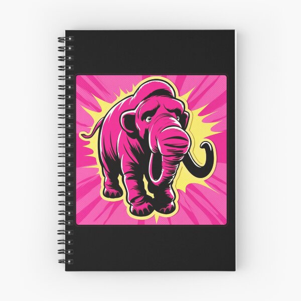 Item preview, pink mammoth designed and sold by MessOnClothes.