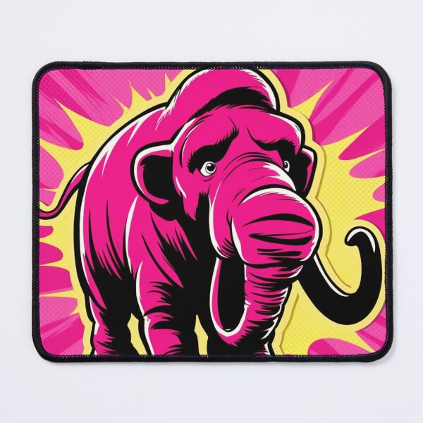 Item preview, pink mammoth designed and sold by MessOnClothes.