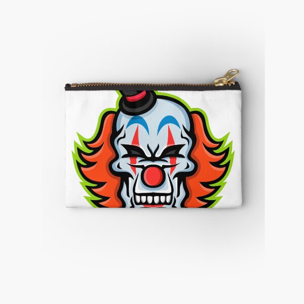Item preview, Whiteface Clown Skull Mascot designed and sold by patrimonio.