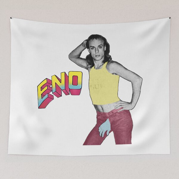 Item preview, Brian Eno and his third hand designed and sold by geetarv.