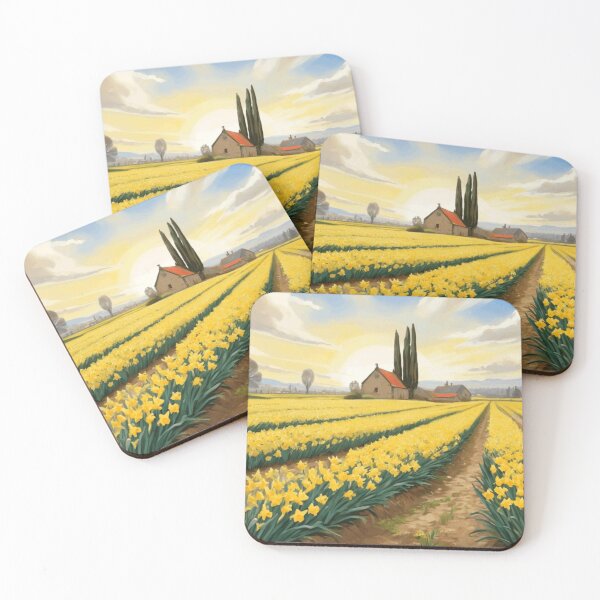 Item preview, Daffodil field designed and sold by PierreAlbijanic.