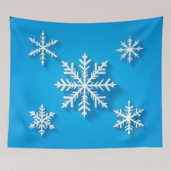 Item preview, Snowflakes - Minimalist Winter Design designed and sold by Fab-Haven.