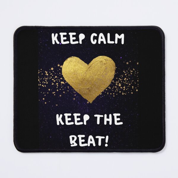 Item preview, Keep calm and keep the beat! designed and sold by eviolni.