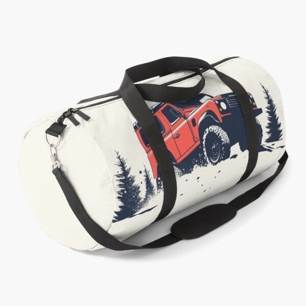 Item preview, Red D90 Vintage 4x4 In snow designed and sold by blackdogshop.