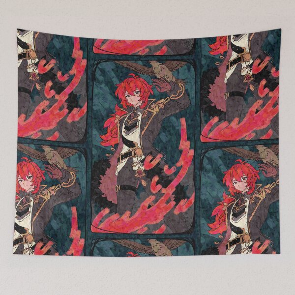 Item preview, Diluc designed and sold by SourWolf_Art.