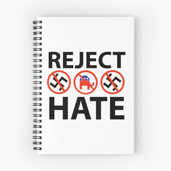 Item preview, Reject hate  designed and sold by Rachel the Artist .