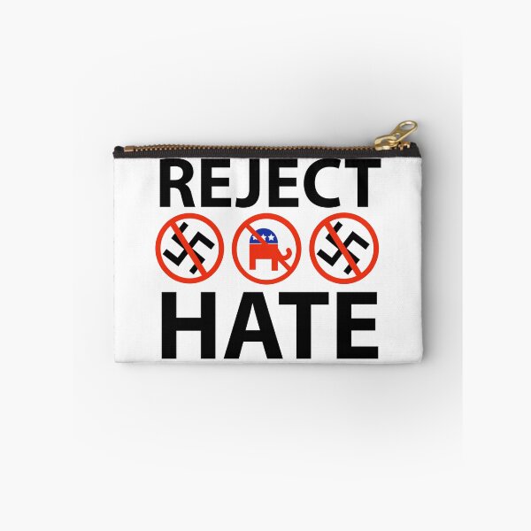 Item preview, Reject hate  designed and sold by Rachel the Artist .