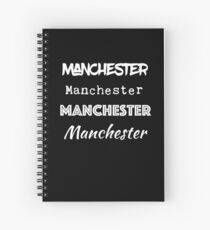 Manchester, NH I Love Manchester New Hampshire Spiral Notebook