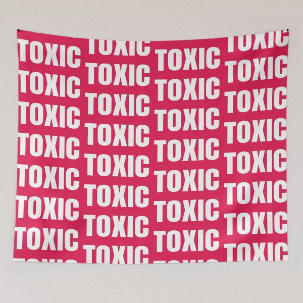 Item preview, TOXIC - dangerous human being - messed up! Damaged designed and sold by PIXEL POP DESIGNS - Beyond the Norm!.