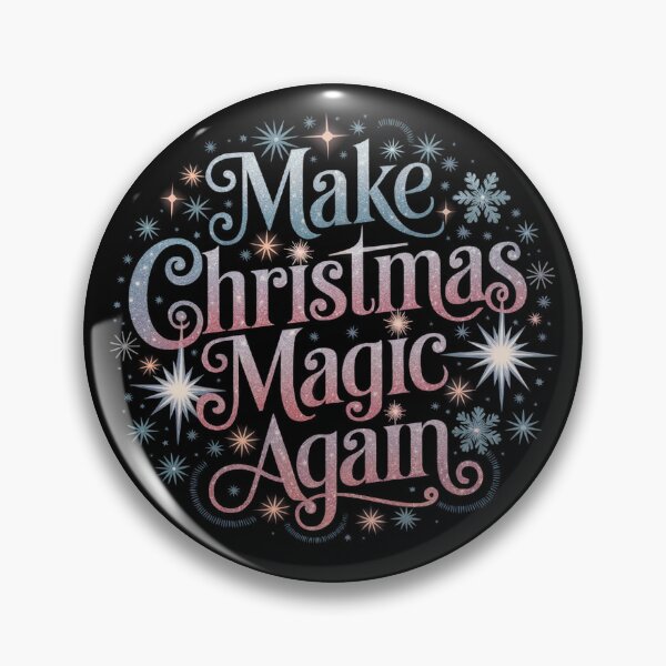 Item preview, Make Christmas Magic Again | Enchanted Holiday Design designed and sold by cabana.space.