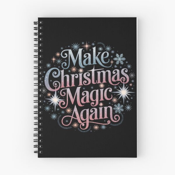 Item preview, Make Christmas Magic Again | Enchanted Holiday Design designed and sold by cabana.space.